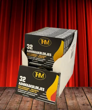 THM witte aanmaakblokjes paraffine 32 stuks x24 omdoos – voordelig online bestellen