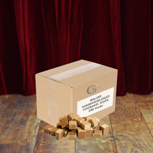 bruine aanmaakblokjes voordeel doos 288 stuks