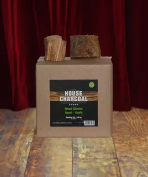 Appel rookhout Chunks - Apple smokingwood chunks - 2,3/2,5 kg