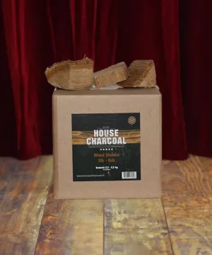 Eiken rookhout Chunks - Oak smokingwood chunks - 2,3/2,5 kg