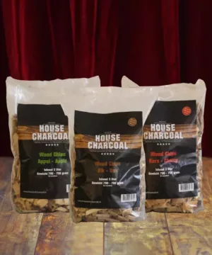 Rookhout snippers Combi Deal – 3 soorten rook chips: Appel, Eiken & Kersen