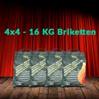 THM briketten voordeelpak – 16kg 4 kg x4 zakken