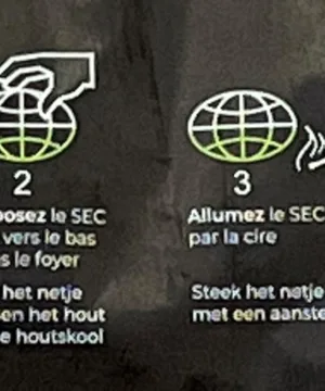 Haardhout Oven Gedroogd Berken 1,8 M3+ Gratis zak THM Eco Aanmaaksnippers In Net (12 netjes in zak) - Afbeelding 3