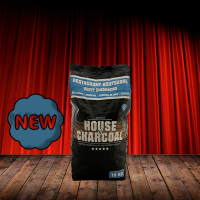 Zak House of Charcoal White Quebracho houtskool 10 kg – restaurantkwaliteit voor BBQ, Kamado's en grill, lange brandduur.