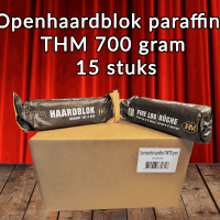 THM Openhaardblokken Paraffine – 15 stuks – 700g per blok – Brandduur 1,5-2 uur