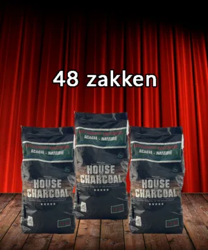 Pallet: 48 zakken Restaurant Houtskool Acacia Namibië 10 kg (FSC®) – House of Charcoal
