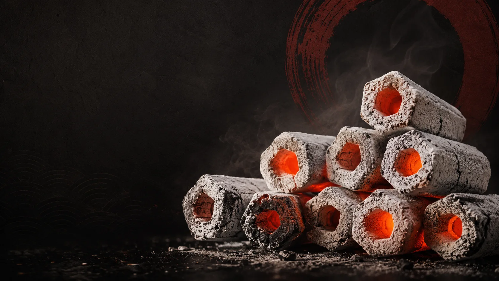 Japanse Hibachi BBQ | House of Charcoal Hibachi Round RVS rooster Ø30 cm - Afbeelding 2