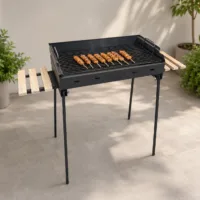 House of Charcoal Grill Standard L houtskoolbarbecue met satéstokjes