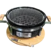Hibachi Round met Binchotan houtskool voor Japans grillen