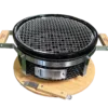 Hibachi Round met Binchotan houtskool voor Japans grillen